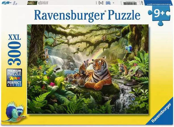 Jungle Wildlife Wonders - 300 Pc Round Puzzle | Ravensburger