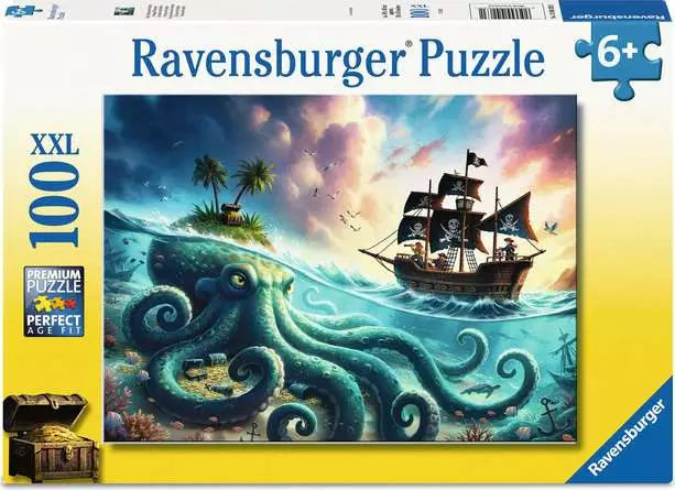 Octopus Treasure - 100 Pc Puzzle | Ravensburger