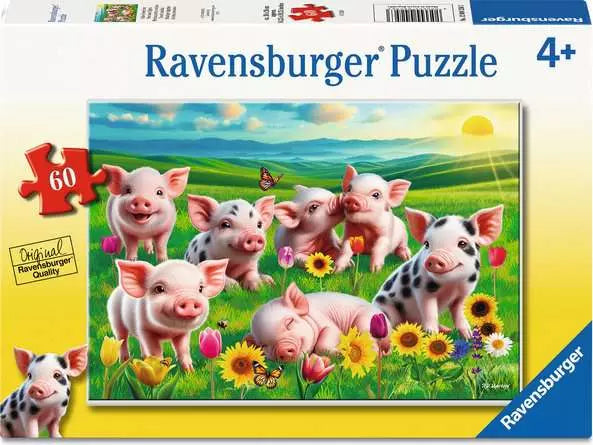 Precious Piglets - 60pc Puzzle | Ravensburger