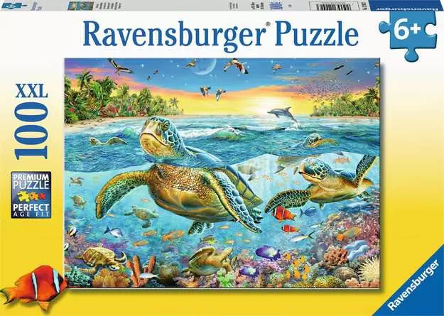 Swim with Sea Turtles - 100 Pc XXL | Ravensburger