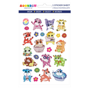 Chonky Cows Glossy Sticker Sheet | MoonBow
