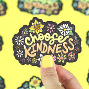Choose Kindness Vinyl Sticker | Turtle's Soup
