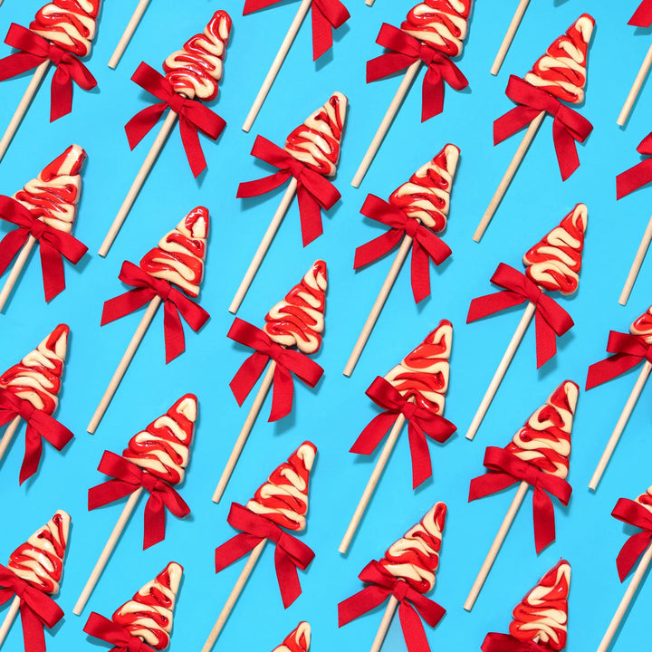 Organic Peppermint Tree Lollipops | Hammonds Candies