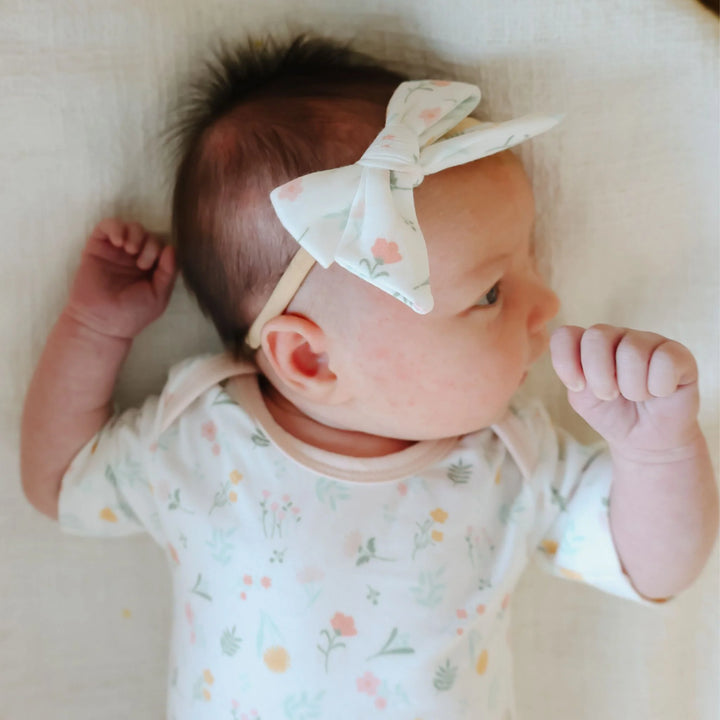 Mabel Classic Nylon Bow | Copper Pearl
