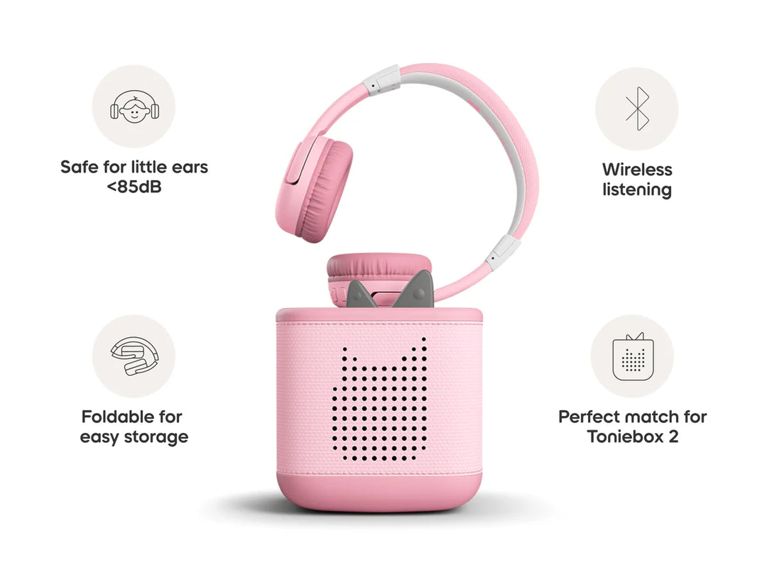 Bluetooth Headphones: Cloud Pink | Tonies