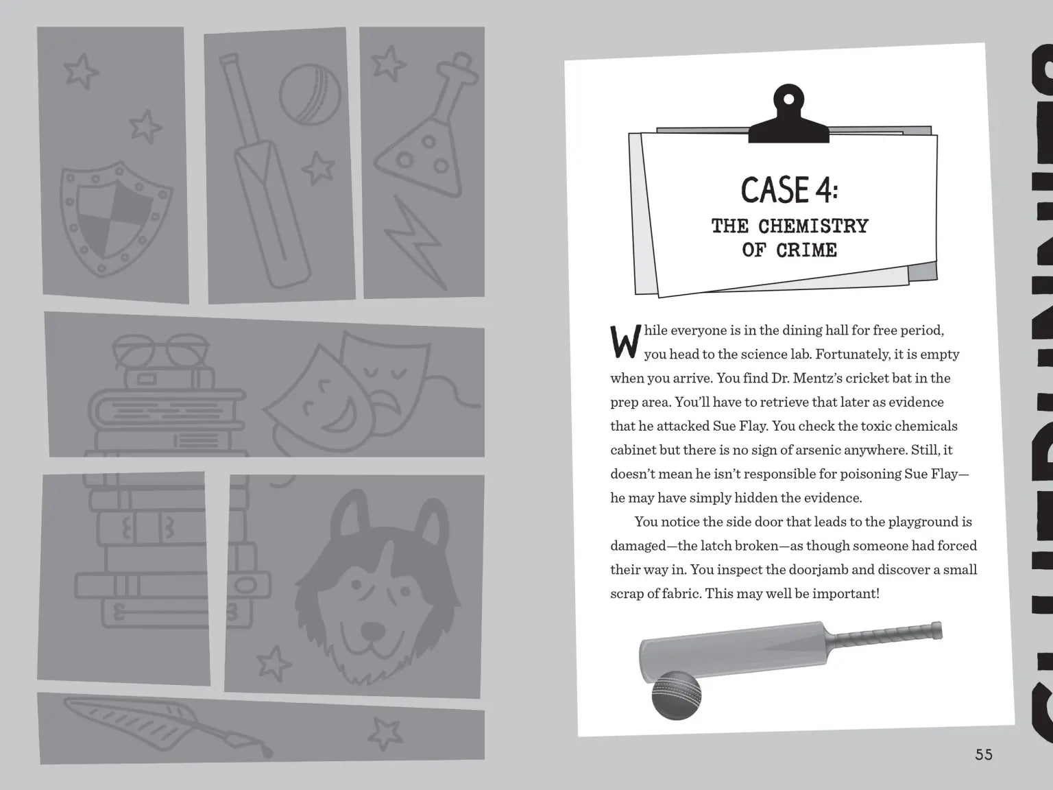 Cluedle: The Case of the Grindstone Goblet - Book 5