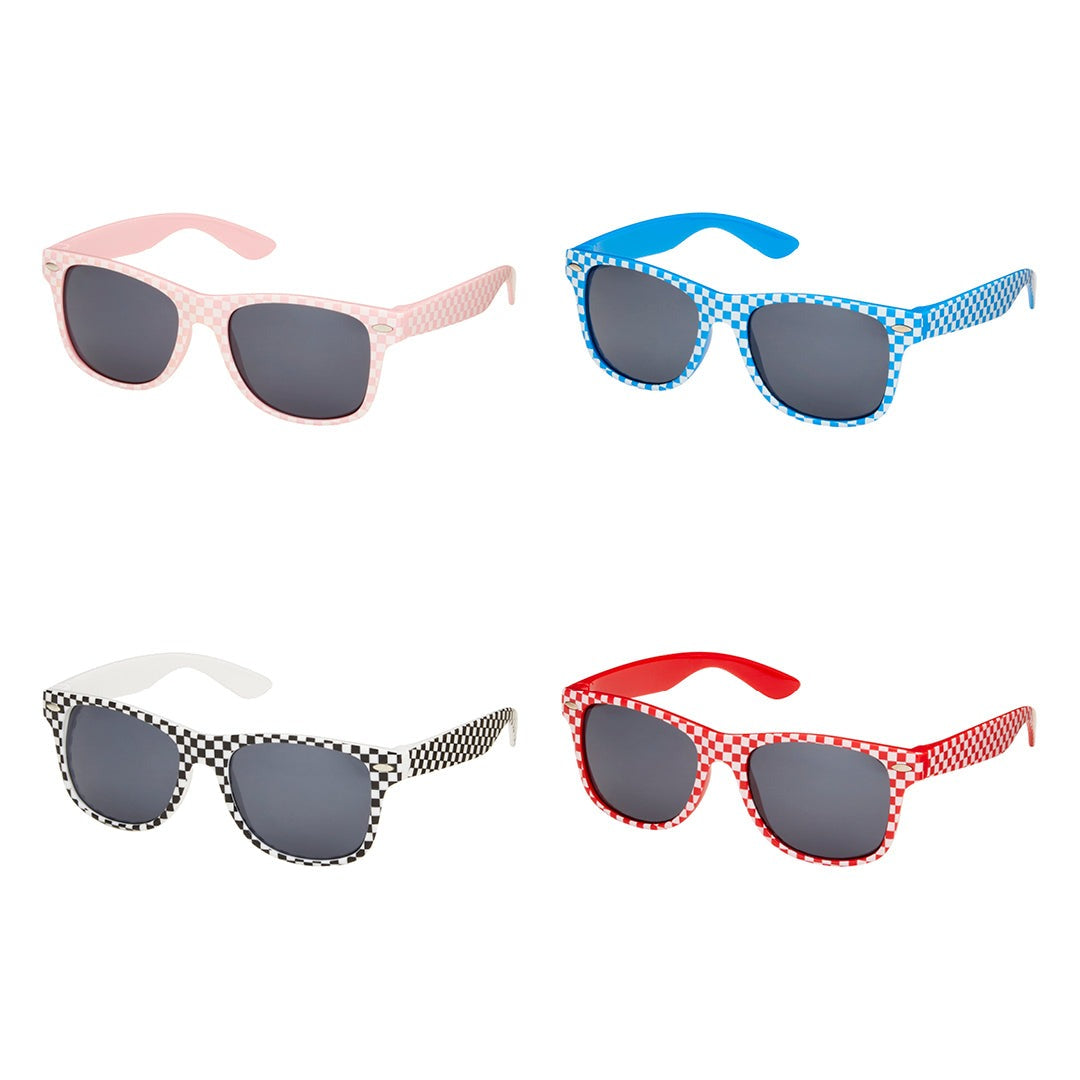 Checker - Kid Sunglasses | Blue Gem