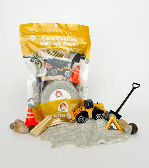 Construction KidDough Play Kit | Earth Grown KidDough