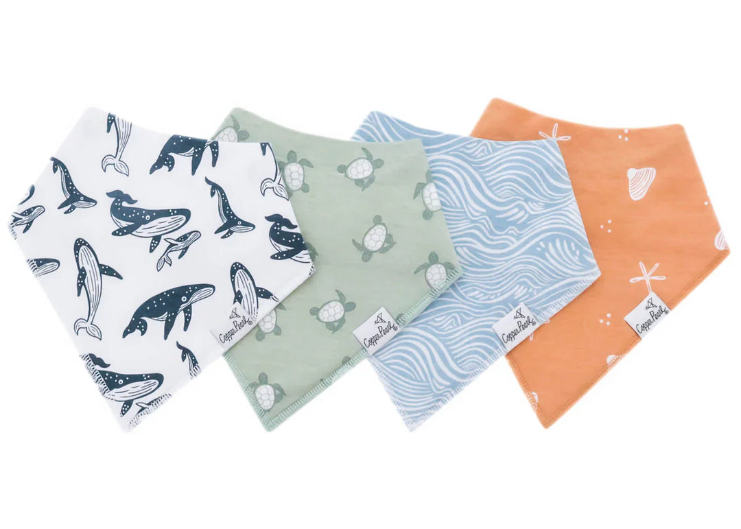 Cove Bandana Bib Set (4-Pack)