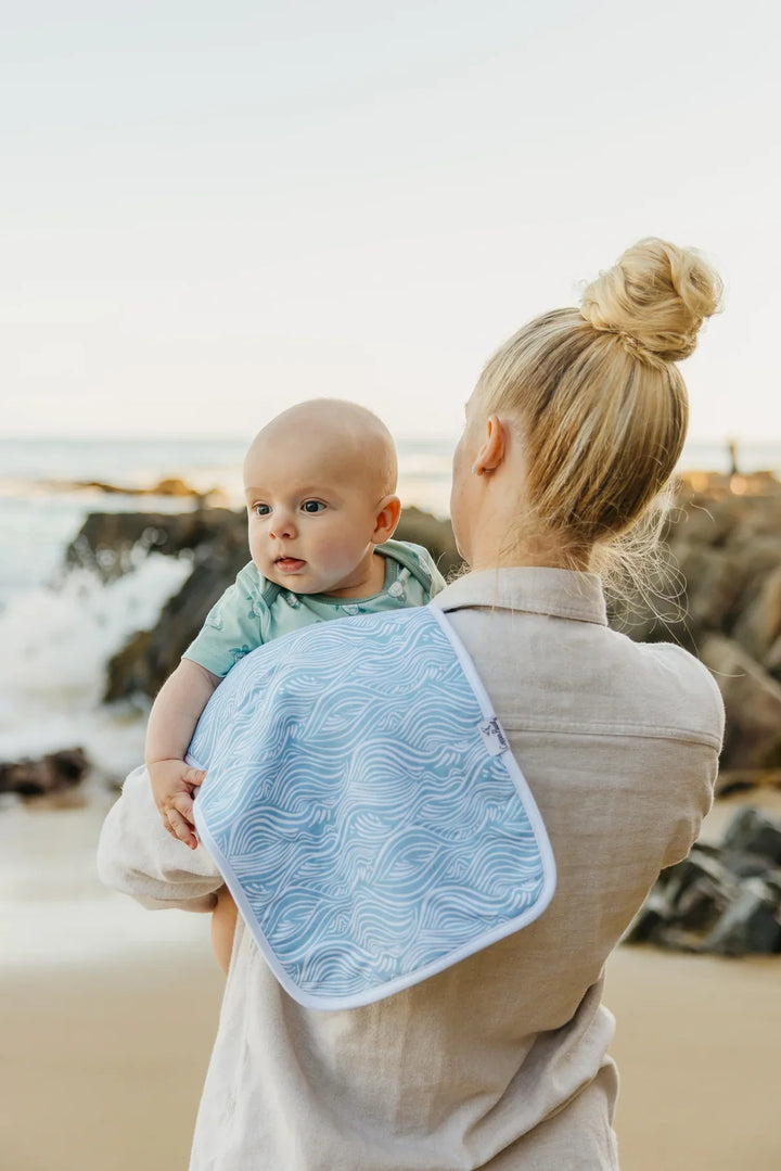 Cove Burp Cloth Set | Copper Pearl