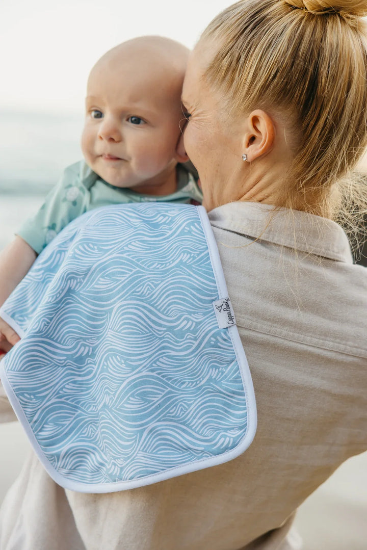 Cove Burp Cloth Set | Copper Pearl