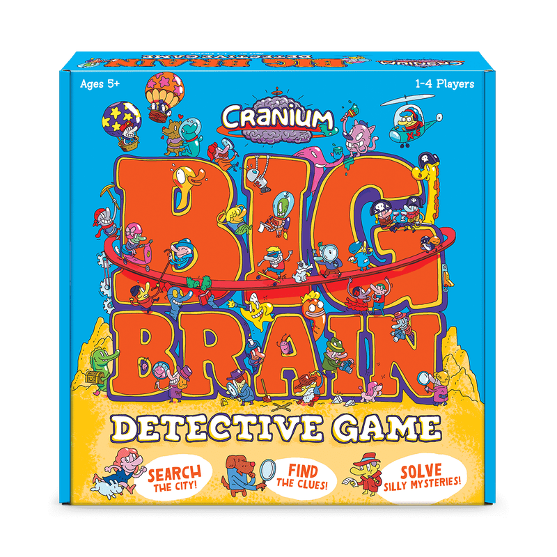 Cranium Big Brain Detective Game | Goliath Games