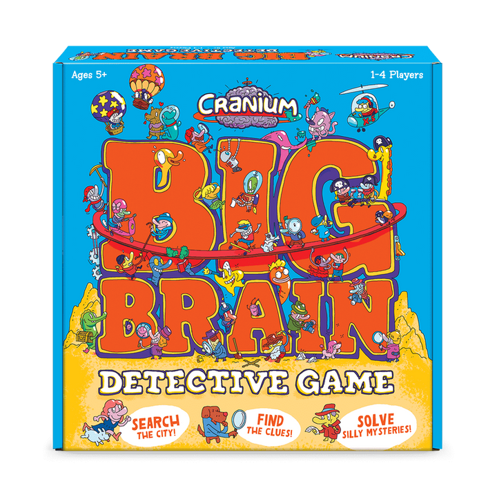 Cranium Big Brain Detective Game | Goliath Games