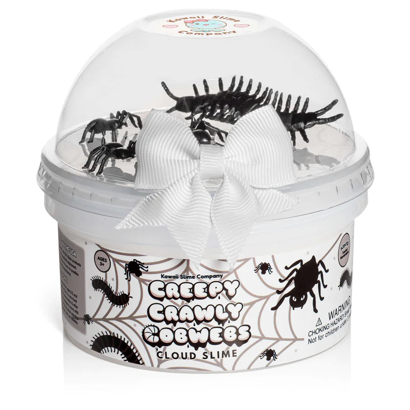 Creepy Crawly Cobwebs Cloud Slime | Kawaii Slime Company