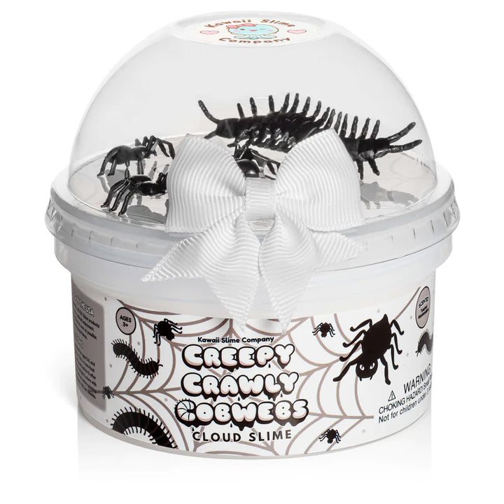 Creepy Crawly Cobwebs Cloud Slime | Kawaii Slime Company
