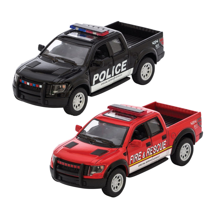 Diecast Raptor Fire-Police Rescue | Schylling