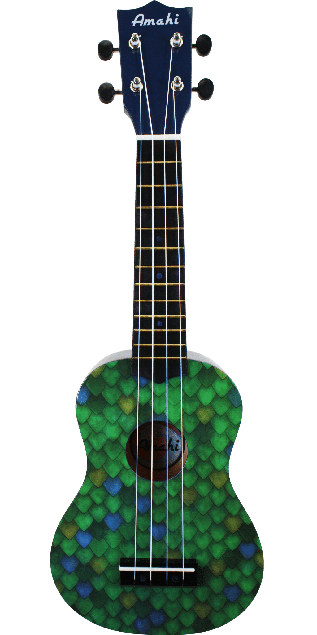 Amahi Dragon Scale Ukulele, Soprano