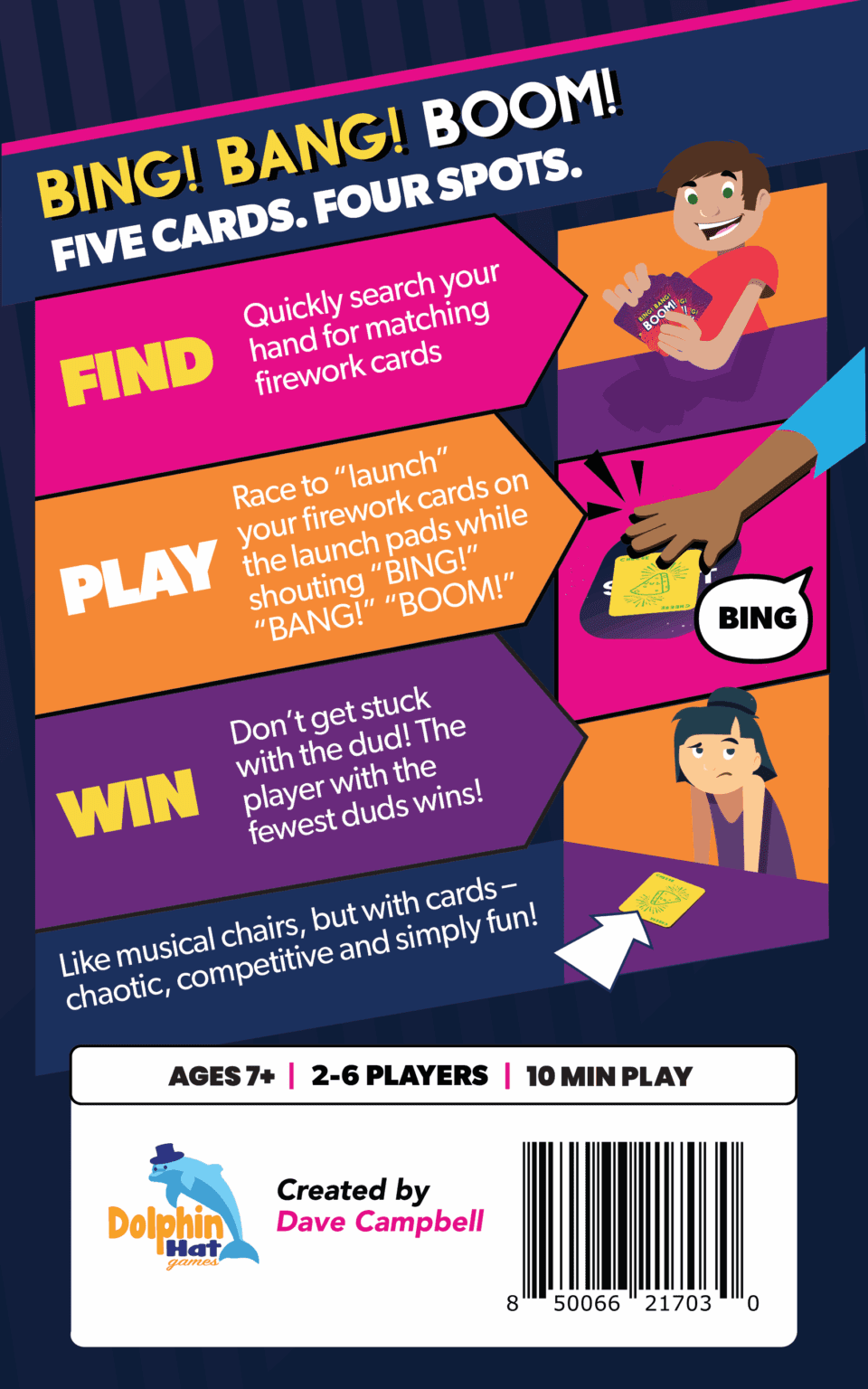 Bing Bang Boom | Dolphin Hat Games