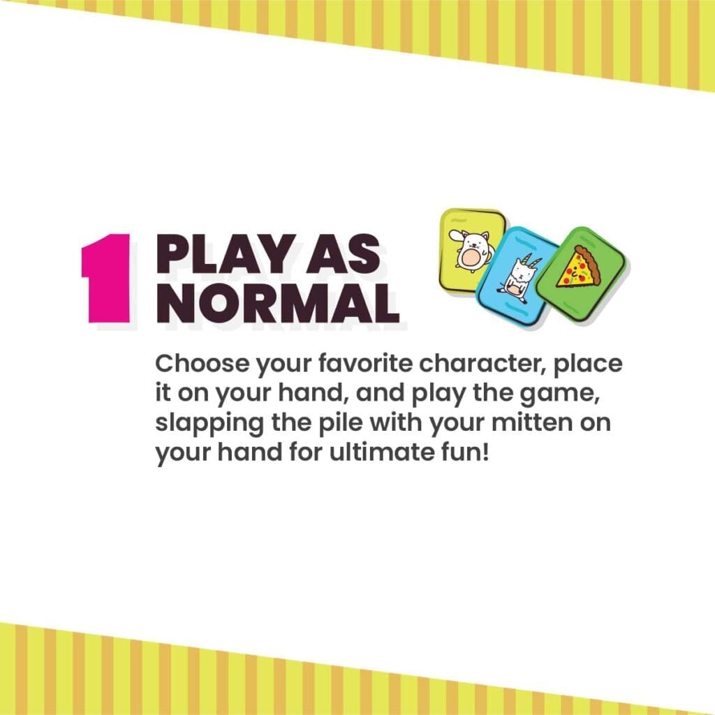 Taco Cat Goat Cheese Pizza Plush Mitten Set | Dolphin Hat Games