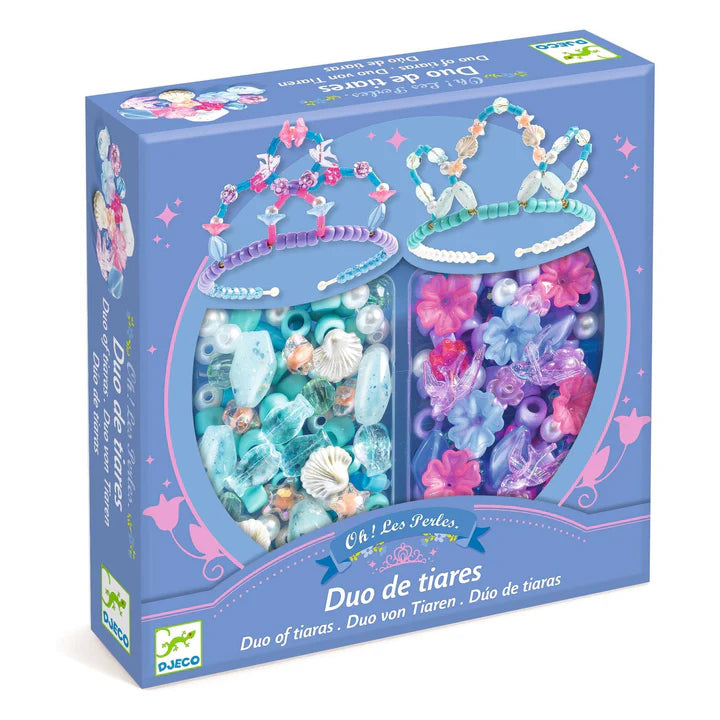 Blue Duo of Tiaras - Beads & Jewelry | DJECO