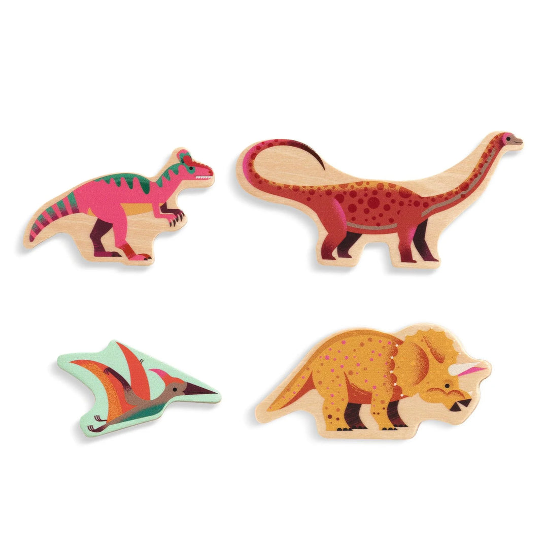 Puzzlo Dino Wooden Puzzle | DJECO