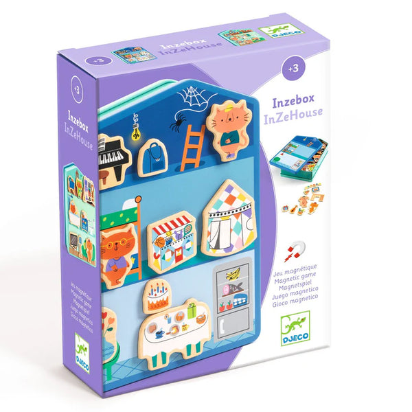 InZeHouse Wooden Magnets | DJECO – The Curious Bear Toy & Book Shop