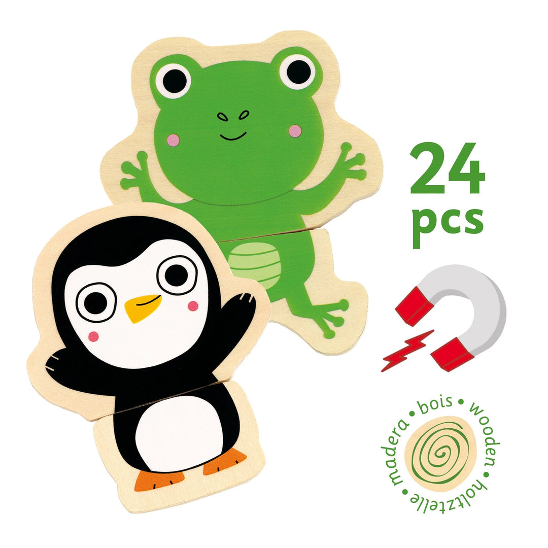 Wooden Magnetics Coucou | DJECO
