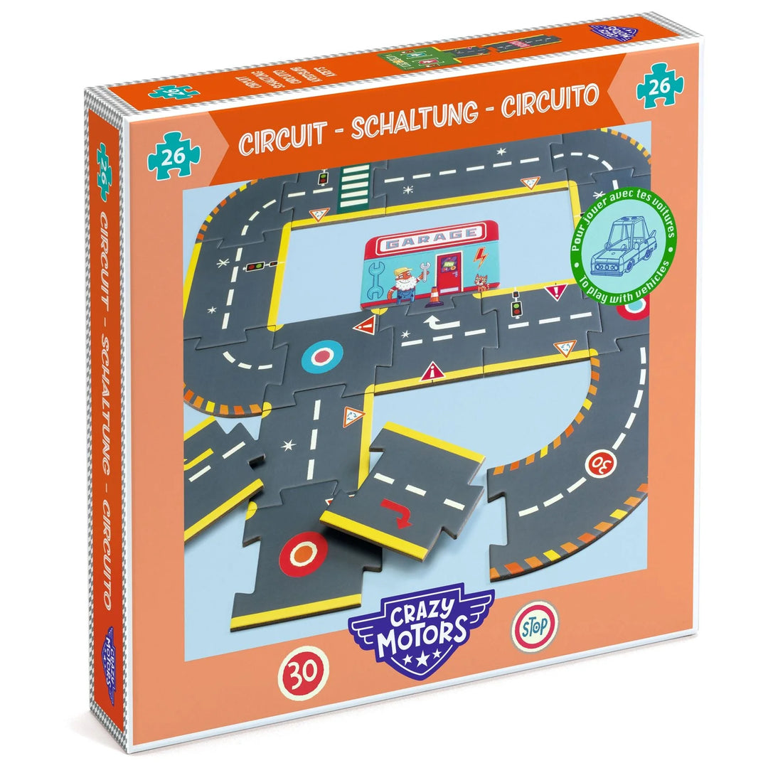 Crazy Motors Circuit 26pc | DJECO