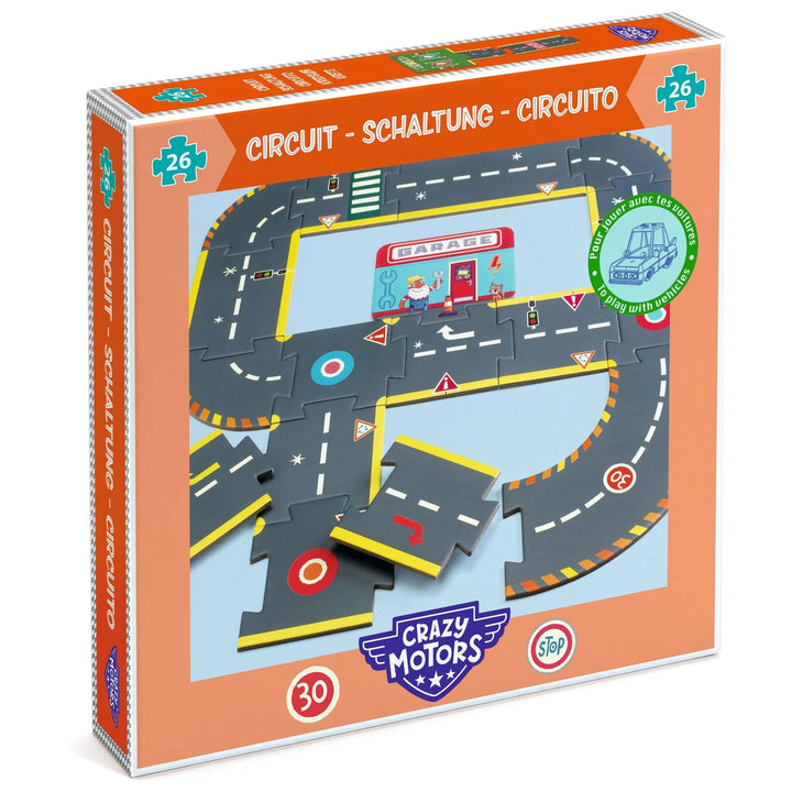 Crazy Motors Circuit 26pc | DJECO