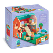 SoftiHouse Wooden House Set | DJECO