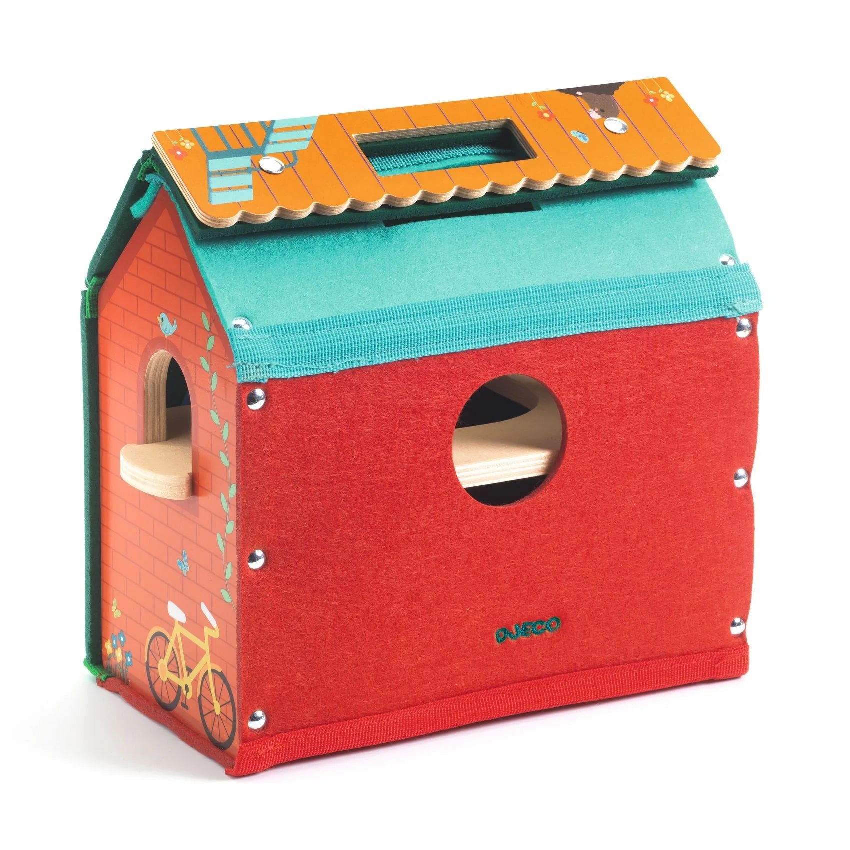 SoftiHouse Wooden House Set | DJECO
