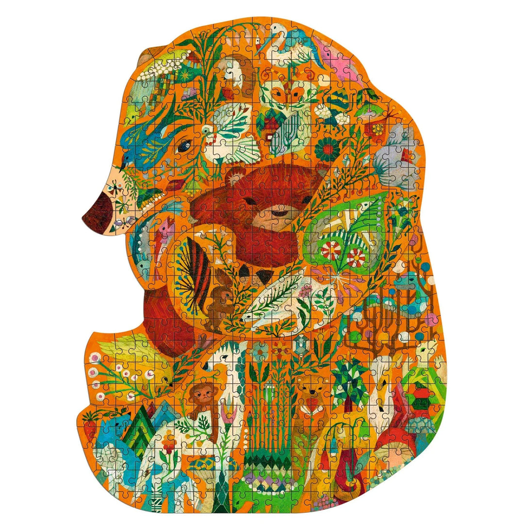 The Bear 300pc Puzz'Art Shaped Jigsaw Puzzle | DJECO