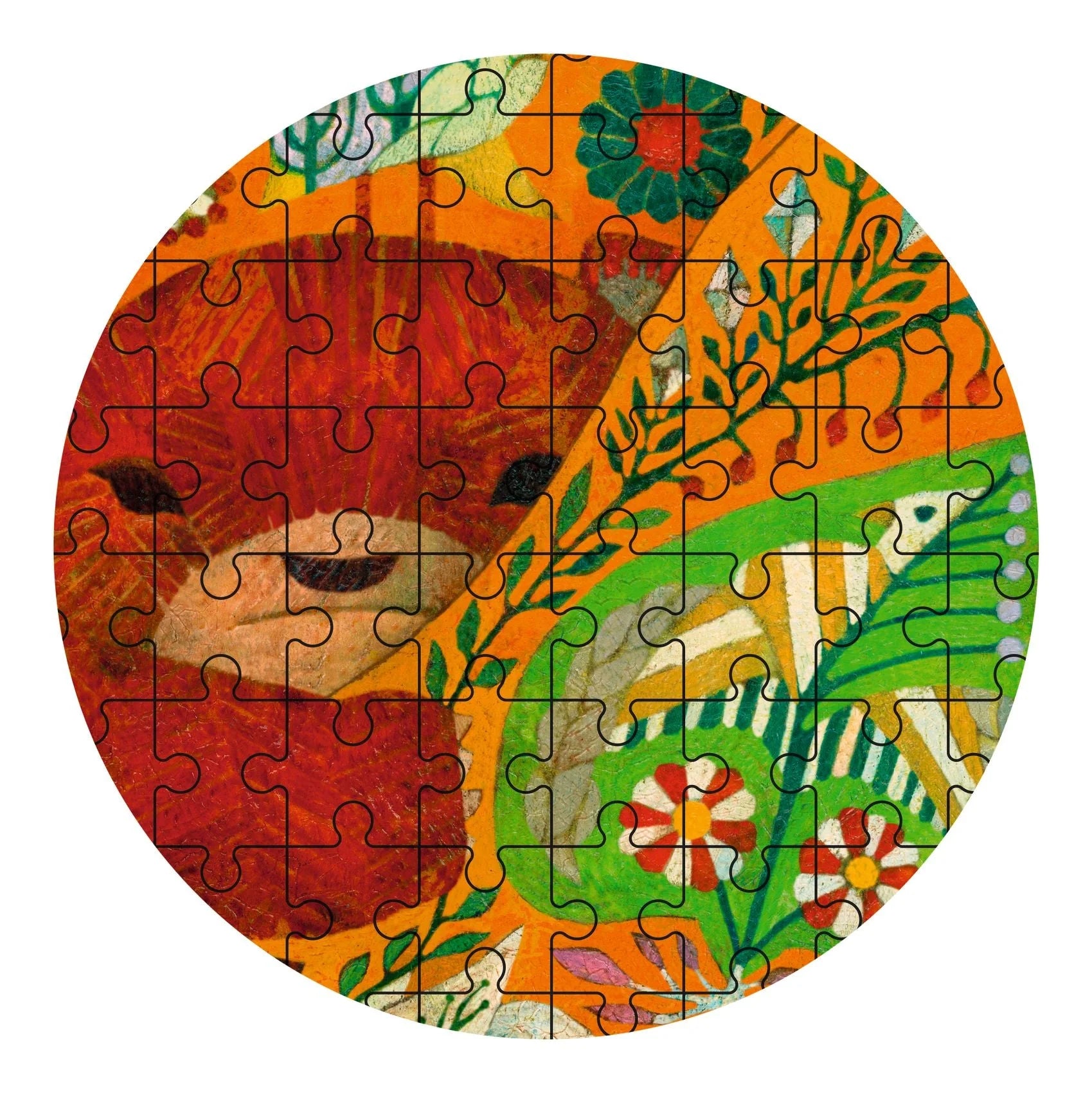 The Bear 300pc Puzz'Art Shaped Jigsaw Puzzle | DJECO