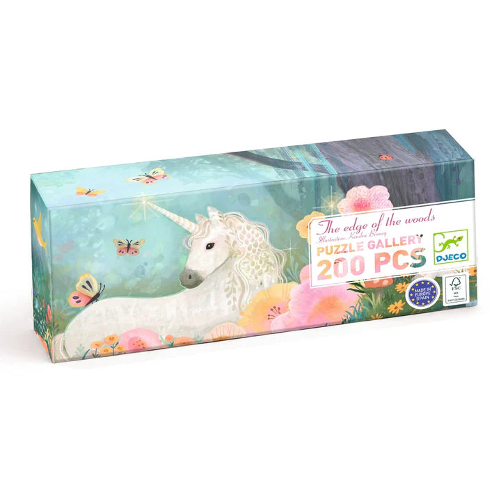 The Edge of the Woods 200pc Gallery Jigsaw Puzzle + Poster | DJECO