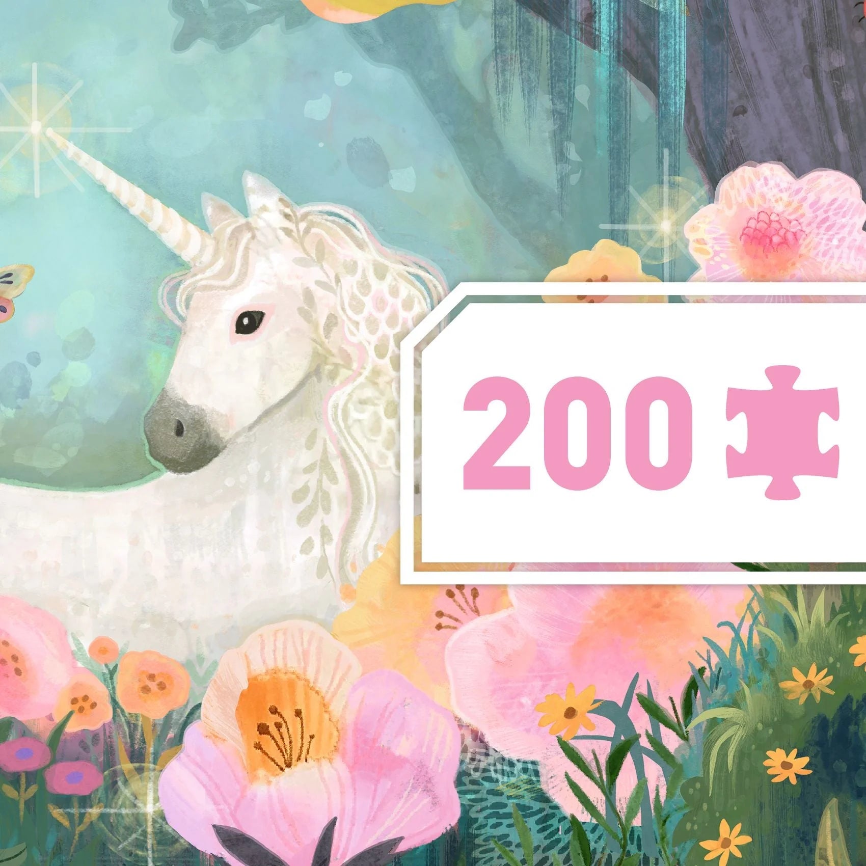 The Edge of the Woods 200pc Gallery Jigsaw Puzzle + Poster | DJECO