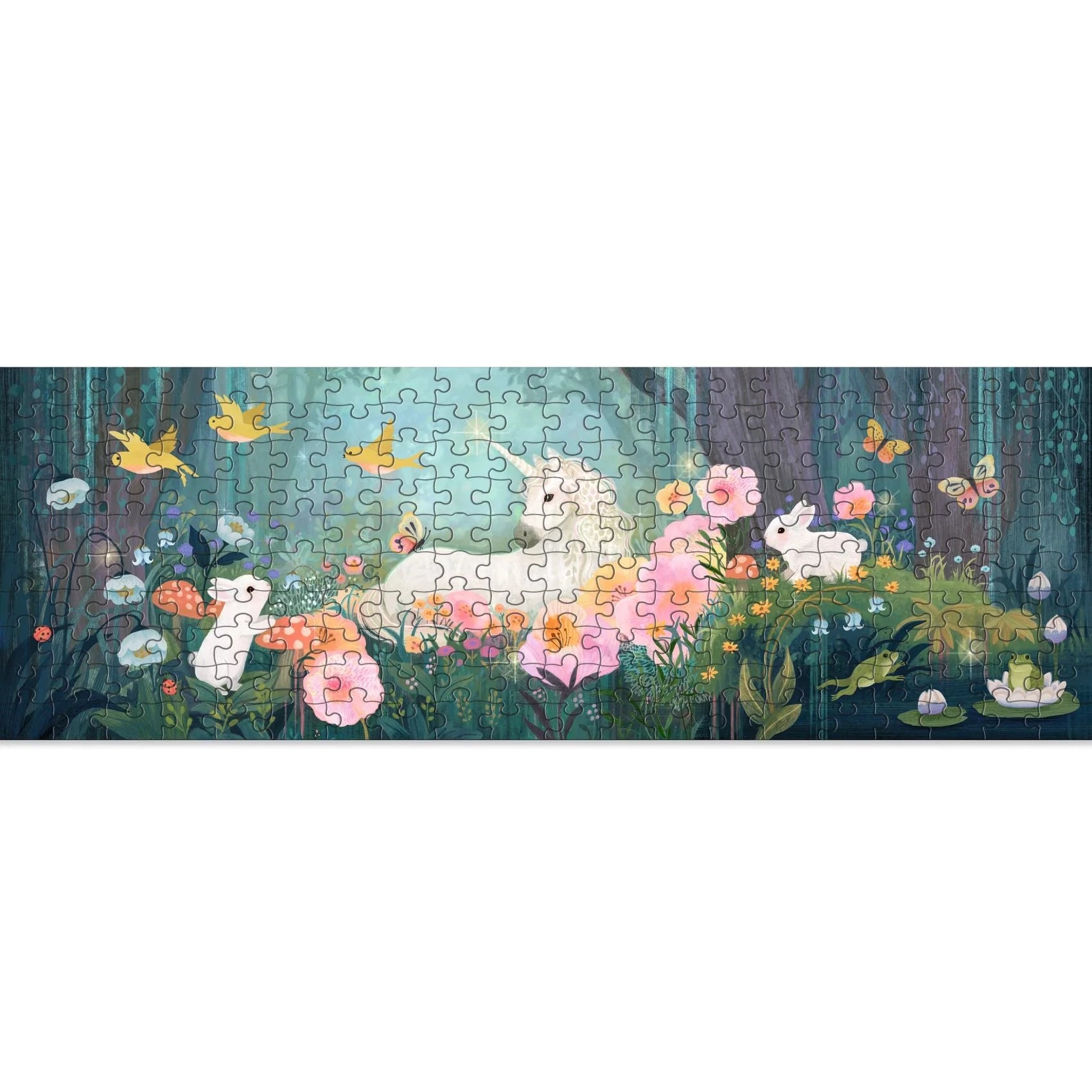 The Edge of the Woods 200pc Gallery Jigsaw Puzzle + Poster | DJECO