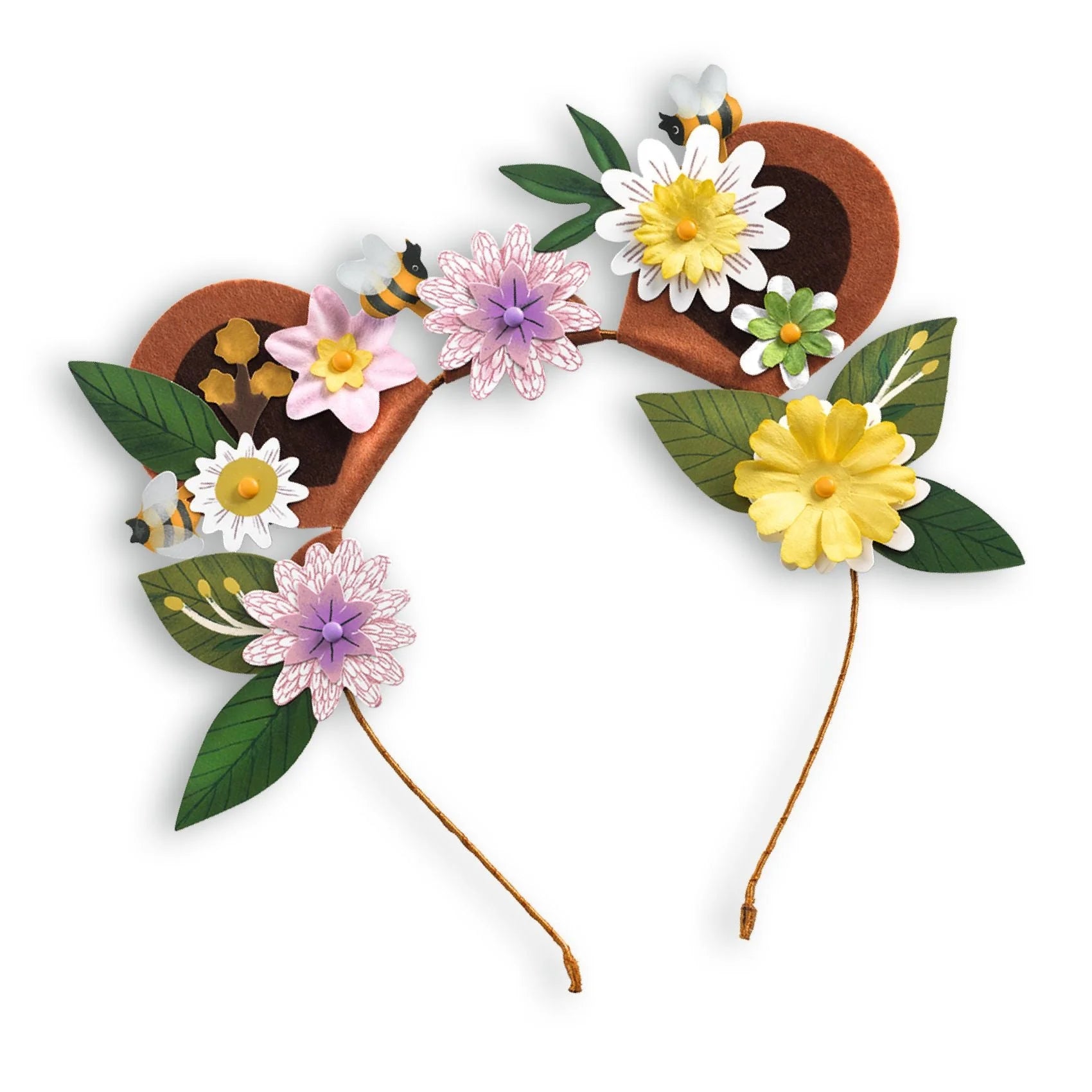 Flower Friends Headbands DIY Craft Kit | DJECO