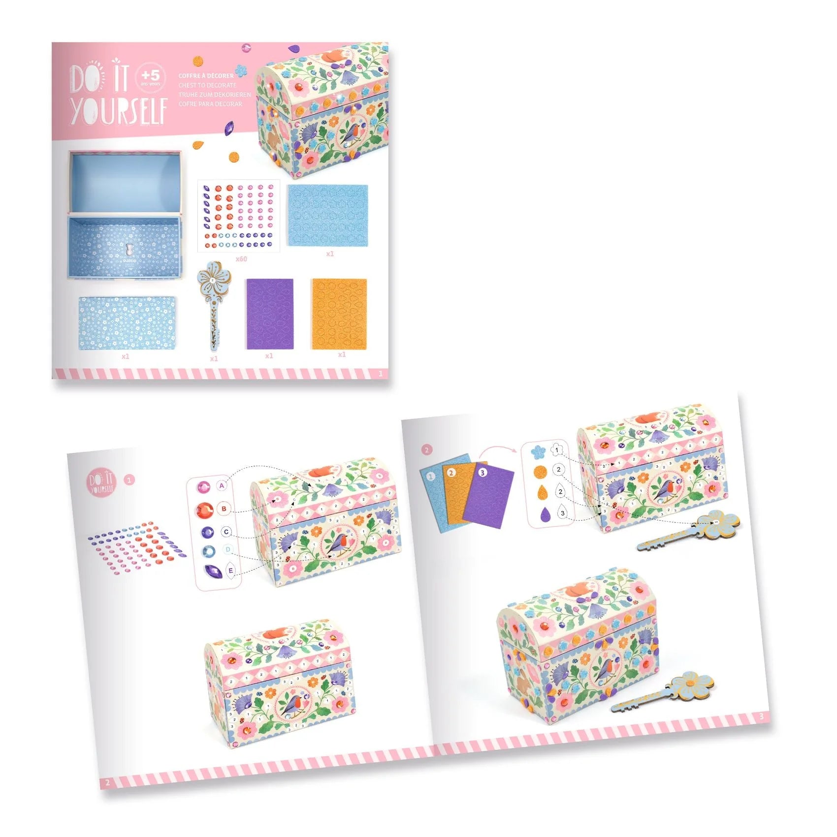 Precious Treasure DIY Craft Kit | DJECO