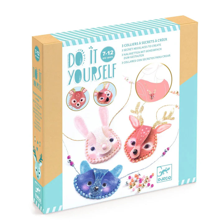 Dazzlers Secret Necklaces DIY Craft Kit | DJECO