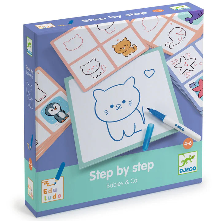 Babies & Co - Learn to Draw Step by Step | DJECO