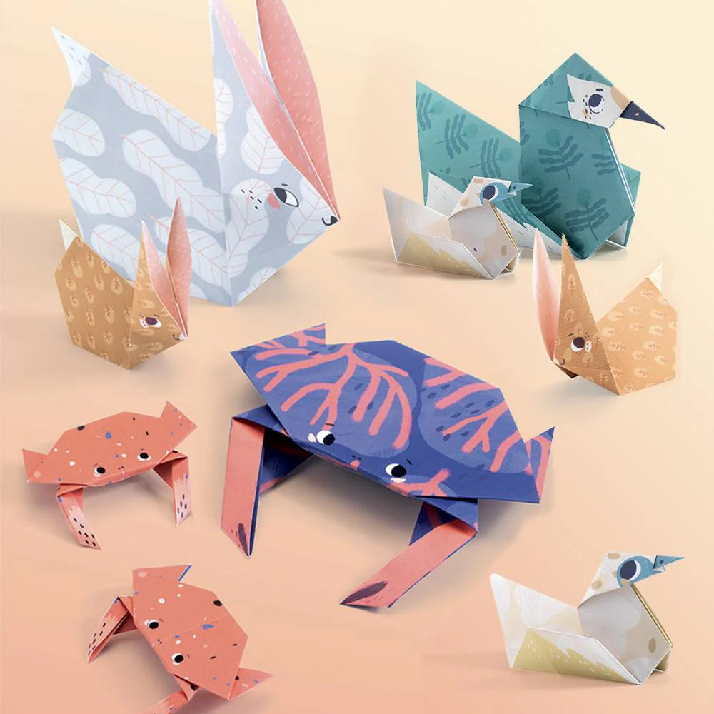 Family Origami Paper Craft Kit | DJECO