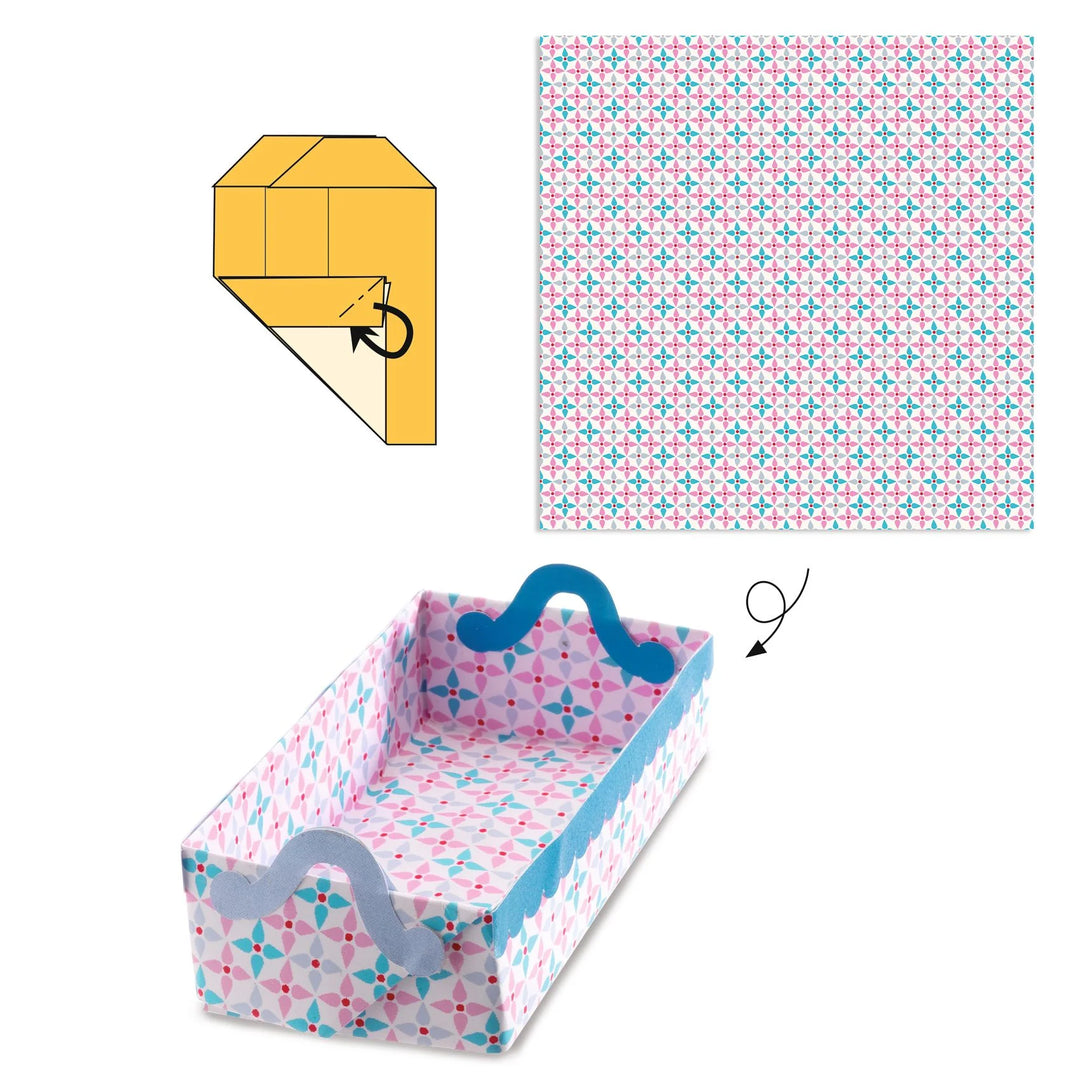 Small Boxes Origami Paper Craft Kit | DJECO