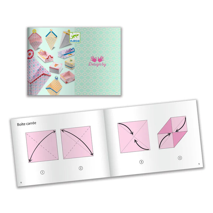 Small Boxes Origami Paper Craft Kit | DJECO