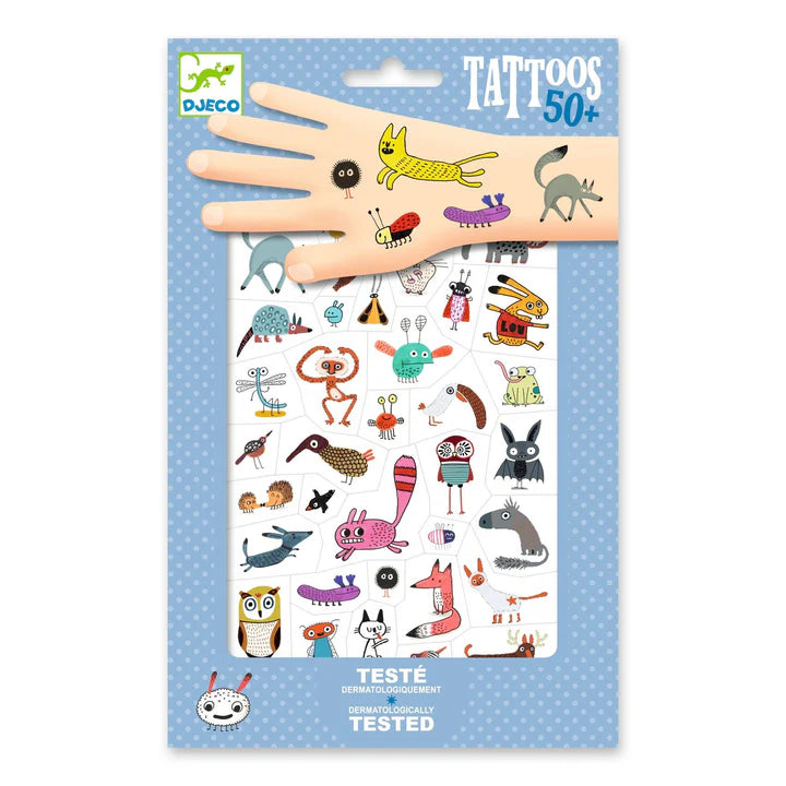 Little Critters Temporary Tattoos | DJECO