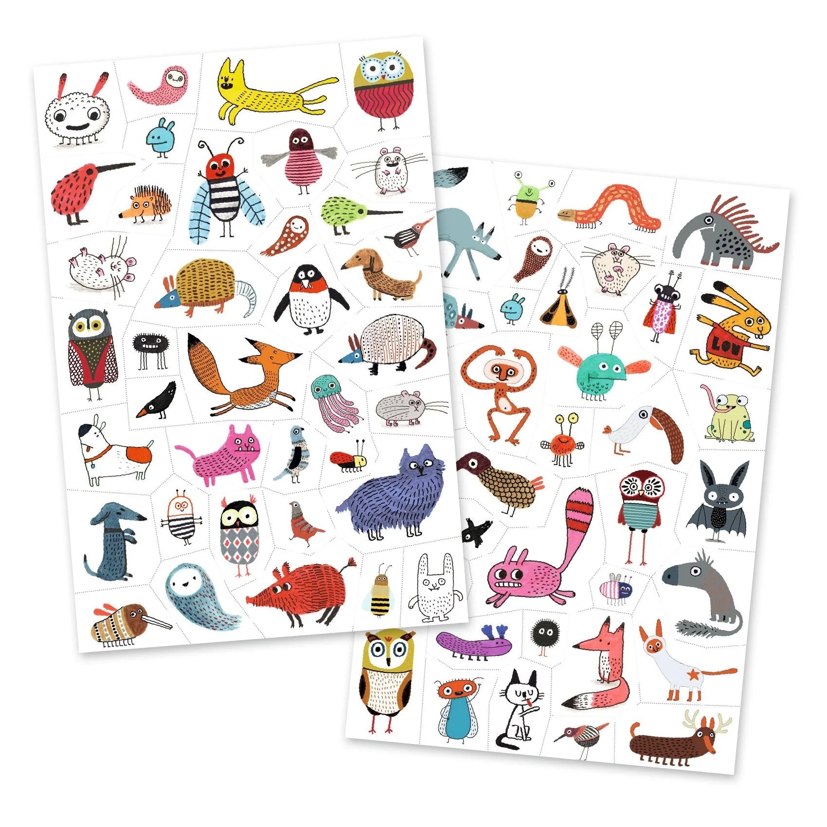 Little Critters Temporary Tattoos | DJECO