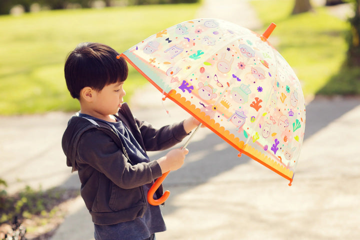 Faces Color-Changing Children's Umbrella | DJECO - LOCAL PICK UP ONLY