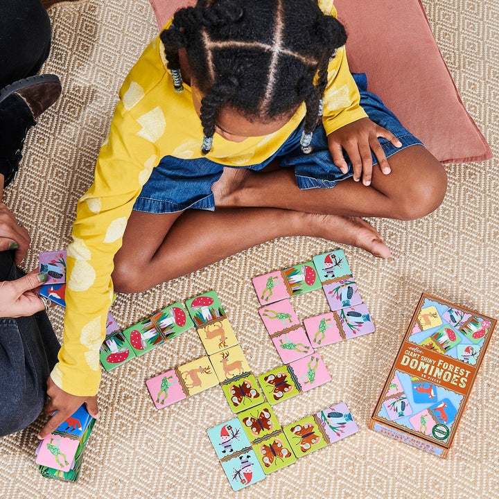 Giant Shiny Forest Dominoes | eeBoo