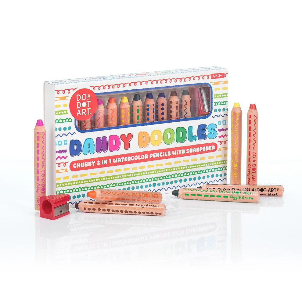 Dandy Doodle Wooden Watercolor Pencils | Do-A-Dot