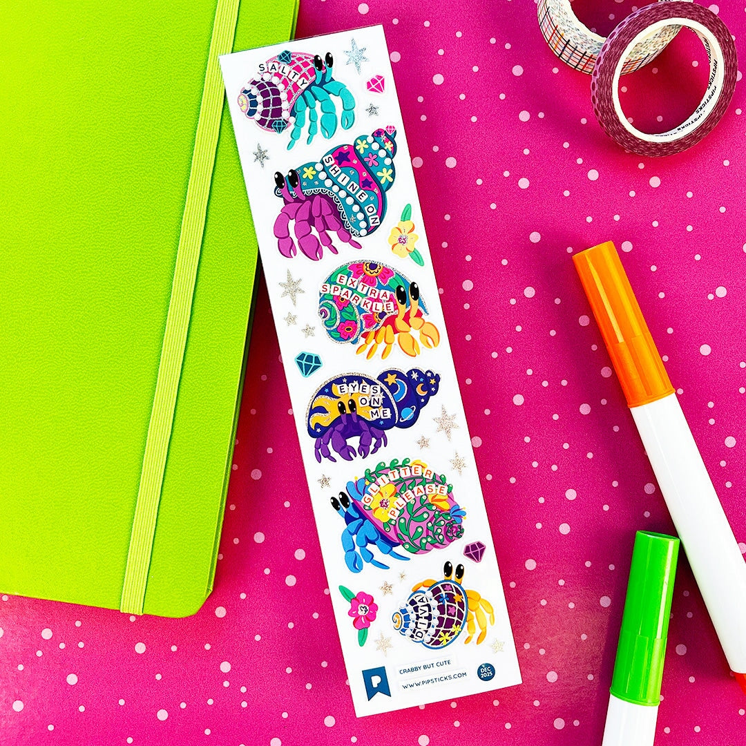 Crabby but cute | Pipsticks