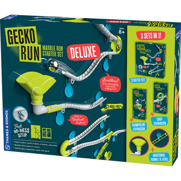 Gecko Run: Marble Run Deluxe Starter Set | Thames & Kosmos - LOCAL PICK UP ONLY